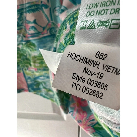 Lilly Pulitzer Jacket Full Zip honda Classic Multi Color Rare Women’s Size XXS - Picture 13 of 14